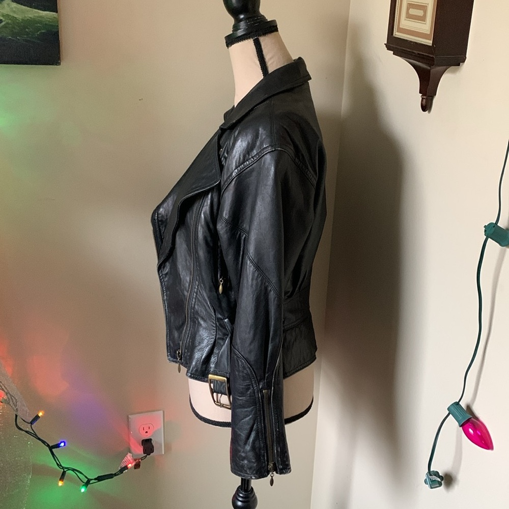 Vintage Michael Joseph Motorcycle Jacket XS - Picture 4 of 8